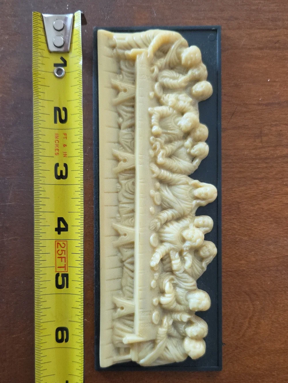 Vintage Small Plastic Last Supper Wall Plaque